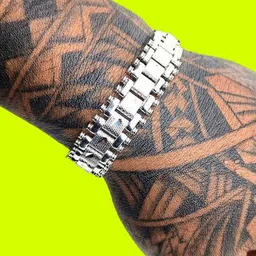 Dynamic Retail Global Unisex Silver Bracelet-image-72