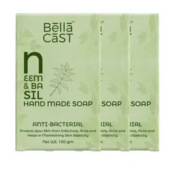 BellaCast Neem & Basil Hand Made Soap - 100g-32