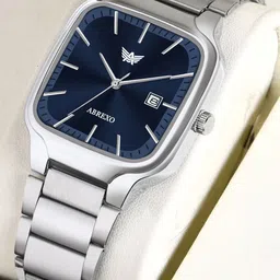 Abrexo Men Dial & Stainless Steel Bracelet Style Straps Analogue Watch Abx8879-picture-34