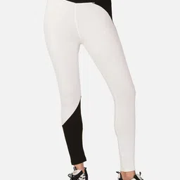 Wearjukebox Women Power Flow Colourblocked High-Rise Tights-picture-28