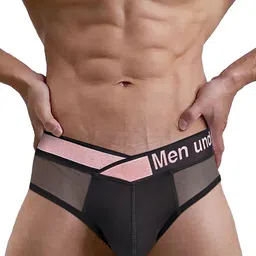 PUMP CLUB Mid Rise Anti Microbial Basic Brief - ART391-Black-M-image-66