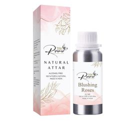 THE RUPAWAT Perfumery House Blushing Roses Natural & Alcohol Free Attar - 25 ml-58