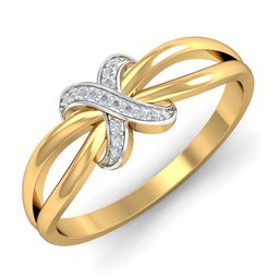 KUBERBOX Zabel 18KT Gold Diamond- Studded Ring- 2.42 gm-image-51