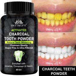 Charcoal Teeth Whitening Powder For Bad Breath and Clean Teeth-18