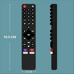 AACL tibility by Matching Original Remote Exactly with Listing Image for Optimal Use- AACL Compatible Smart TV Remote Control for Akai, Beston, Daiwa, Hyundai, Onix, Remote Controller image 4