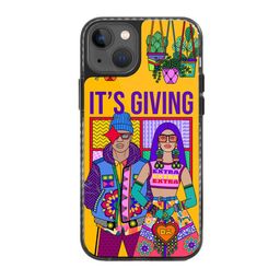 DailyObjects It's Giving Stride Printed iPhone 14 Super Slim Back Case image 5