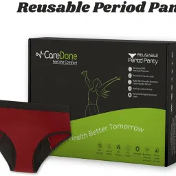 Women Periods Maroon Panty-image-11