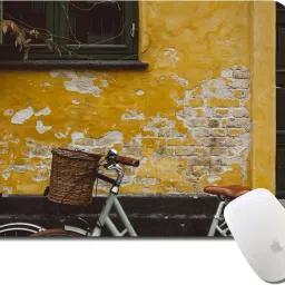 whats your kick Automobile | Travel | Car | Cycle | Motorbike | Vespa Theme printed Mouse Pad/Designer Waterproof Coating Gaming Mouse Pad For Computer/Laptop (Multi 17) Non Slip Base Mousepad-14