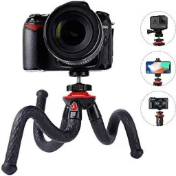MOBONE Octopus Tripod Flexible Waterproof Extra Thick & Strong with Mobile Holder for All Smartphone, Action & DSLR Camera's Use of Photography, Video Recording Vloging YouTube Tripod Tripod Kit image 3