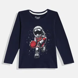 Eteenz Boys Printed Premium Cotton T-shirt-image-70