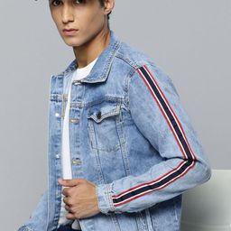 Harvard Pure Cotton Denim Jacket-picture-48