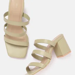 Van Heusen Woman Strappy Block Heels-57