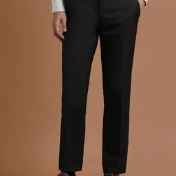 Allen Solly Men Slim Fit Mid-Rise Formal Trousers-picture-15