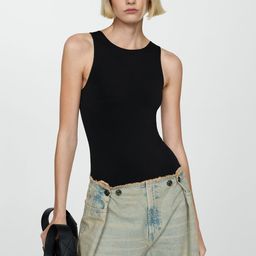 MANGO Fitted Bodysuit-image-2