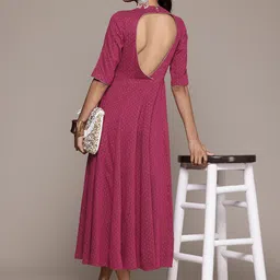 aarke Ritu Kumar Fit & Flare Maxi Dress-picture-17