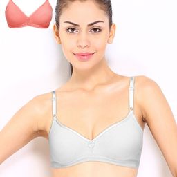 Jockey Pack of 2 Solid Everyday Bra-image-67