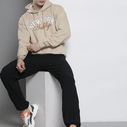 boohooMAN Printed Hooded Oversized Sweatshirt-image-39