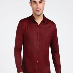 Bought First Spread Collar Classic Casual Shirt-image-38