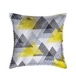 HOUZZCODE Multicoloured Set of 2 Abstract Square Cushion Covers image 2
