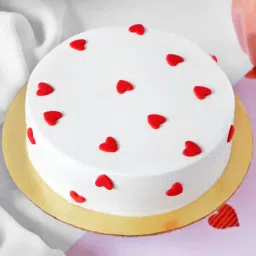 Tiny Hearts Chocolate Cake (Half Kg)-image-28