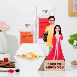 Personalized Behen Ho Toh Aisi Rakhi Hamper-25