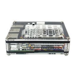 Raspberry Pi 5 9-Layer Case Acrylic Shell Raspberry Pi 5 Case Compatible With Raspberry Pi 5 4GB, 8GB Active Cooler - RS5776Raspberry Pi 5 9-Layer Case Acrylic Shell Raspberry Pi 5 Case Compatible With Raspberry Pi 5 4GB, 8GB Active Cooler - RS5776 image 5