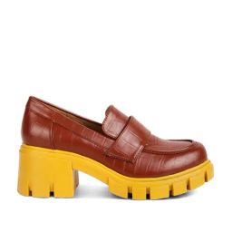 London Rag Women's Tan Casual Loafers-picture-18