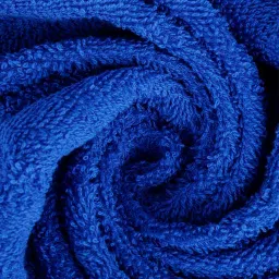 Dollar Royal Blue & Brown 400 GSM 100% Cotton Bath Towels - Set of 2 image 4