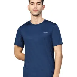 ALCIS Navy Slim Fit Sports T-Shirt-image-15
