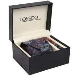 Tossido Multi Printed Necktie and Pocket Square Set For Men-picture-5