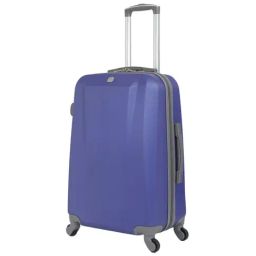 Swiss Gear Spinner Blue 4 Wheels Medium Hard Cabin Trolley - 45 cm-image-45