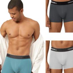 Freecultr Multi Comfort Fit Trunks - Pack of 3-picture-29