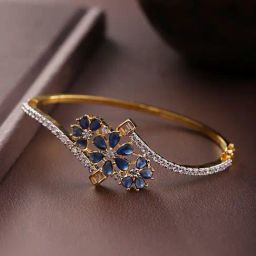 Priyaasi Floral Blue Classic Bracelet-95
