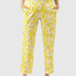 Clt.s Yellow Printed Pajamas-image-40