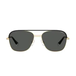 Polaroid 203381AOZ57M9 Grey Polarized Aviator-picture-38