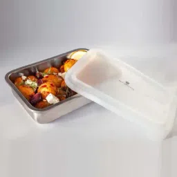 MasterClass Grey Stainless Steel Snack Dish (1.3 L)-20