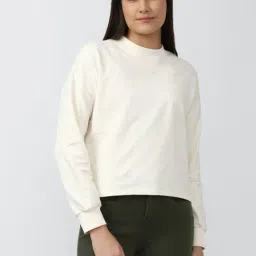 Van Heusen Beige Pullover-image-1