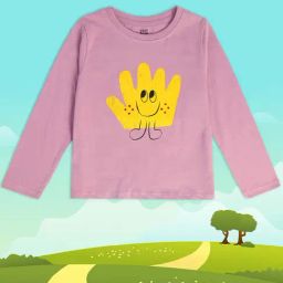 MINIKLUB Kids Purple Printed Full Sleeves Top-image-58