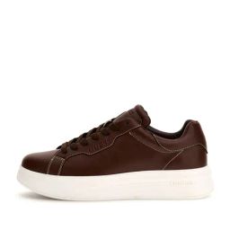 Guess Men's WINNO Brown Casual Sneakers-image-14