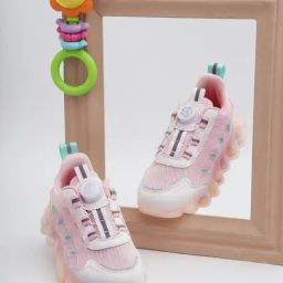Truffle Collection Kids Pink Sneakers-49