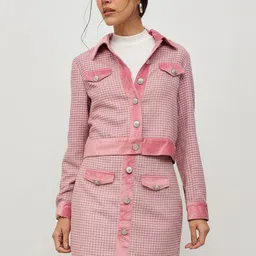 HOUSE OF S Mini Checked Skirt & Jacket-image-20