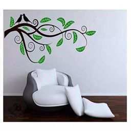 Kayra Decor Love Birds 74x36 Inch Wall Design Stencil Painting KHSNT276-image-28
