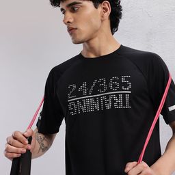 HRX by Hrithik Roshan Printed Rapid-Dry Training T-shirt-image-80