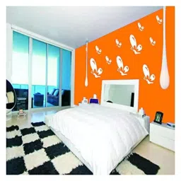 Kayra Decor Bunch of Butterflies 16x24 Inch Wall Design Stencil Painting KHSNT215-image-9