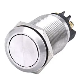 RS PRO Push Button Switch Latching Panel Mount 22.2 mm DPST 250 V AC, 2489190-32