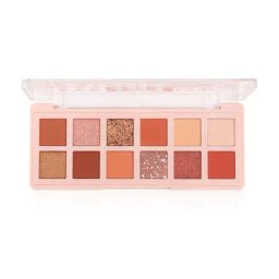 Pinkflash E15 Pro Touch Eyeshadow Palette 04 Grapefruit Mousse - 12 gm-17