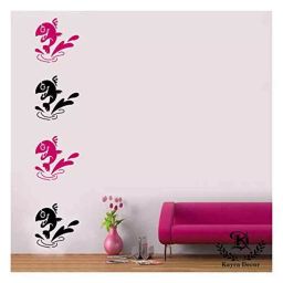 Kayra Decor Fish 16x24 Inch Wall Design Stencil Painting KHSNT058-image-79