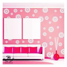 Kayra Decor Floral 16x24 Inch Wall Design Stencil Painting KHSNT044-image-58