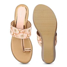 Inc 5 Women Ethnic Wedge Sandals image 4