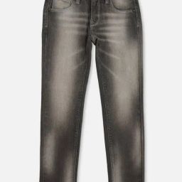 Pepe Jeans Boys Dark Grey Solid Jeans-image-60